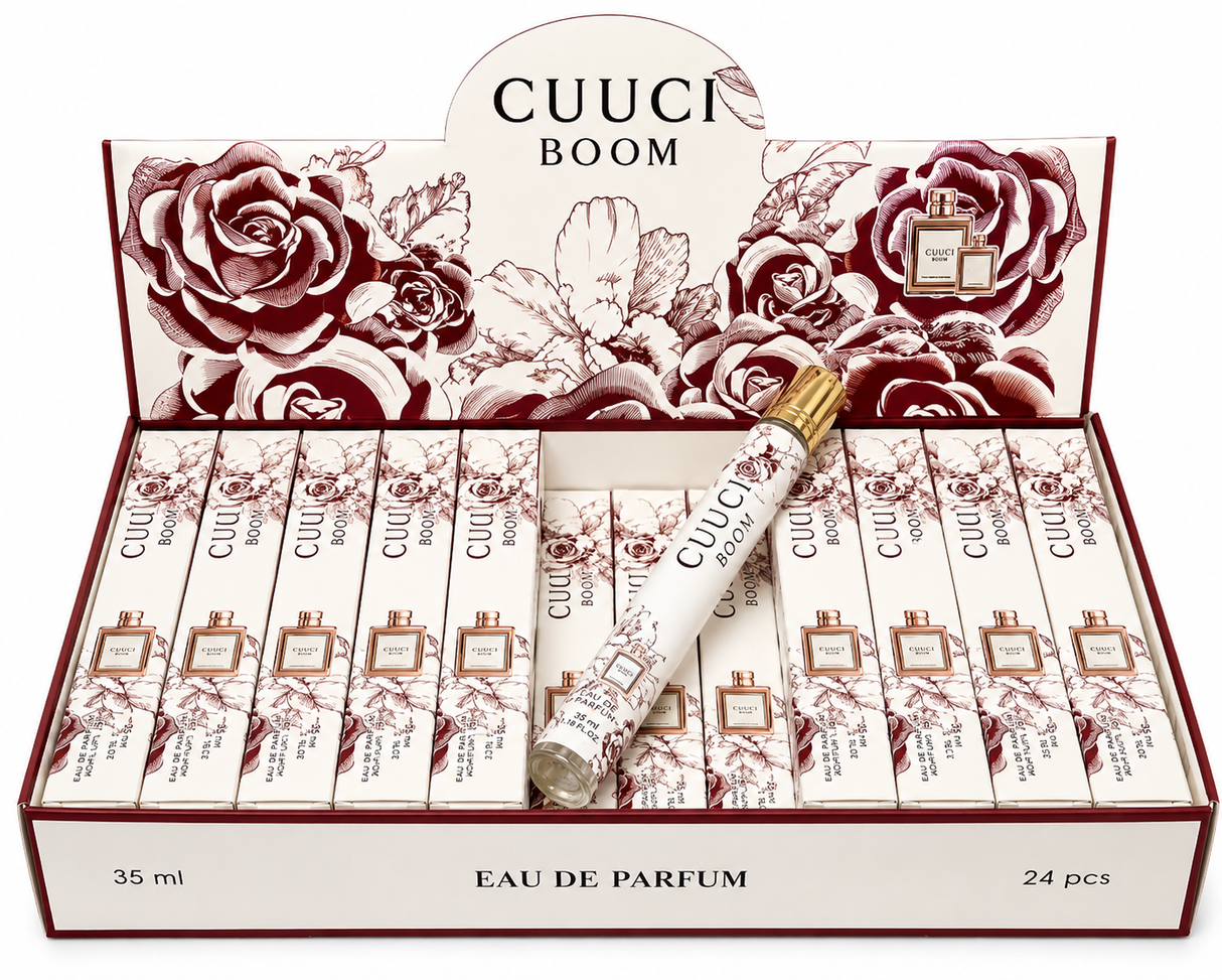 Luxury Travel Size Eau De Parfum Spray 1.18oz #Guuci Boom