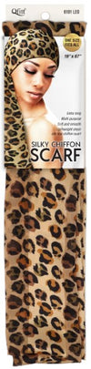 Qfitt Silky Chiffon Scarf #6101-6109 (PC)