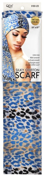 Qfitt Silky Chiffon Scarf #6101-6109 (PC)