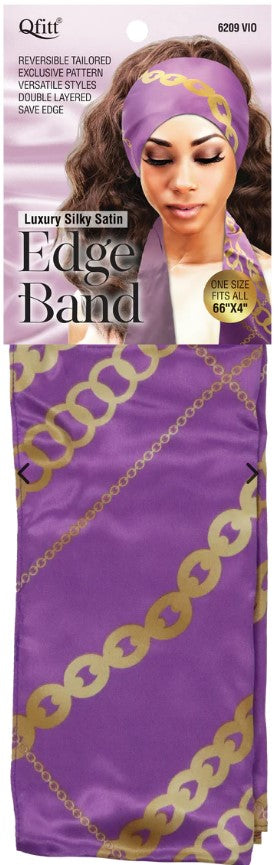 Qfitt Luxury Silky Satin Edge Band #6207-6212 (PC)