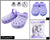 Fashion Rhinestone Clog Slippers #CS3001PU (PC)