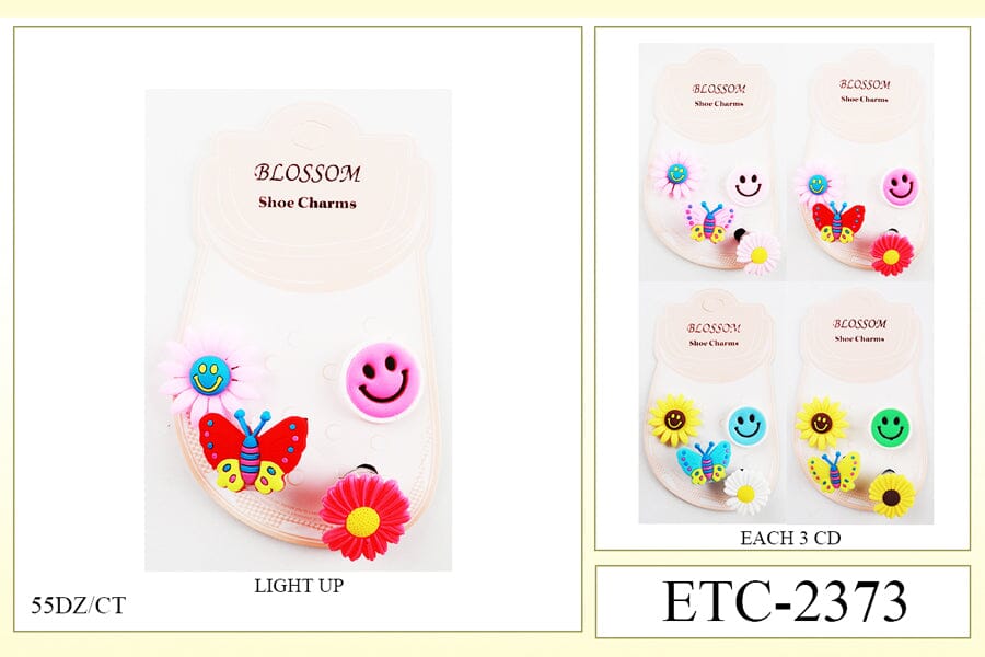 Light Up Shoe Charms #ETC-2373 (12PC)