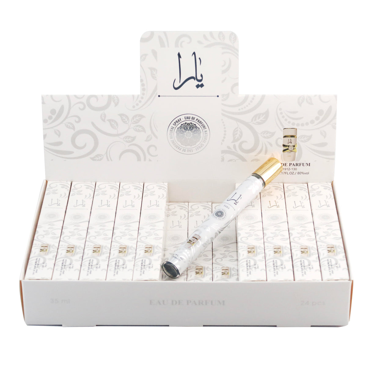 Yara by Lattafa Travel Size Eau De Parfum Spray 1.18oz #Moi White