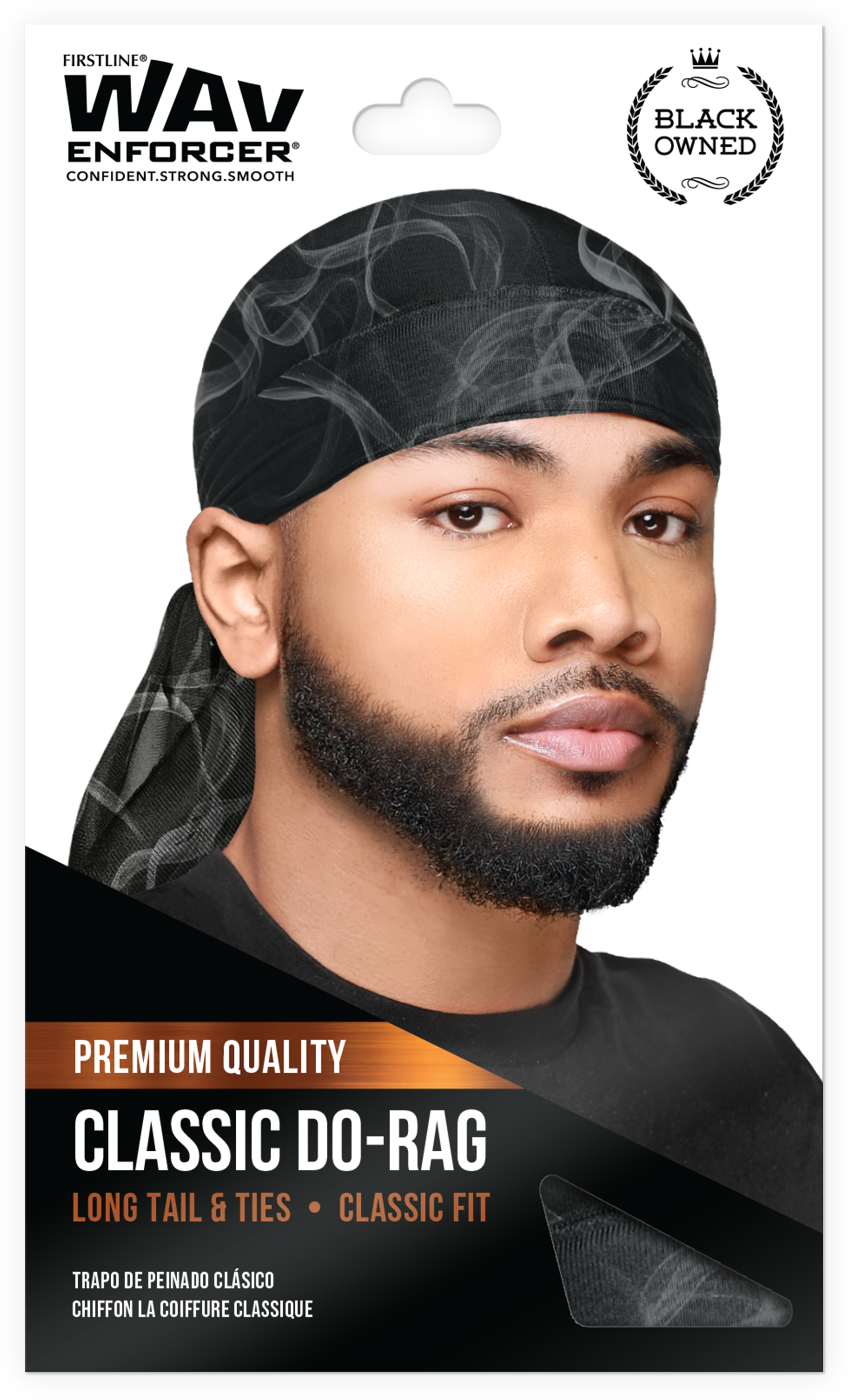 #1058 Wav Enforcer Classic Do-Rag (8PC)