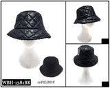 Fashion Fuzzy Reversible Bucket Hat #WBH1381 - Multiple Colors (PC)