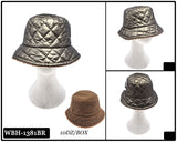 Fashion Fuzzy Reversible Bucket Hat #WBH1381 - Multiple Colors (PC)
