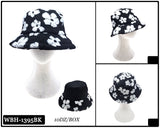 Fashion Fuzzy Reversible Bucket Hat #WBH1395 - Multiple Colors (PC)