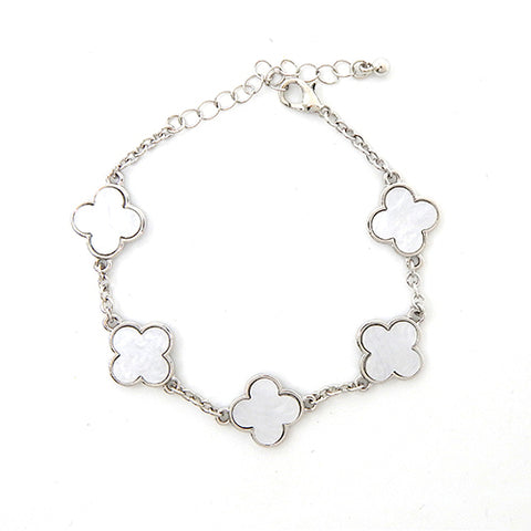 Fashion Design Clover Bracelets #YB2276 - Multiple Colors (PC)