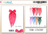 Fashion Long Strand Hairbows #YBR1765NP (12PC)