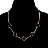 Fashion Clover Necklaces #YN3724 - Multiple Colors (PC)