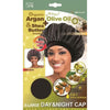 #895 Organic X-Large Day & Night Cap / Black (12PC)