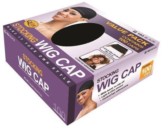 (3 Pack) Qfitt – Closed Top Mesh Wig & Weave Cap #504