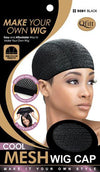#5081 Cool Mesh Wig Cap / Black (12PC)
