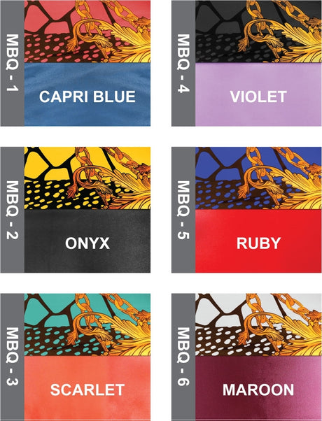 #7094 Lux Luxury Silky Satin Edge Band / Assort (6PC)