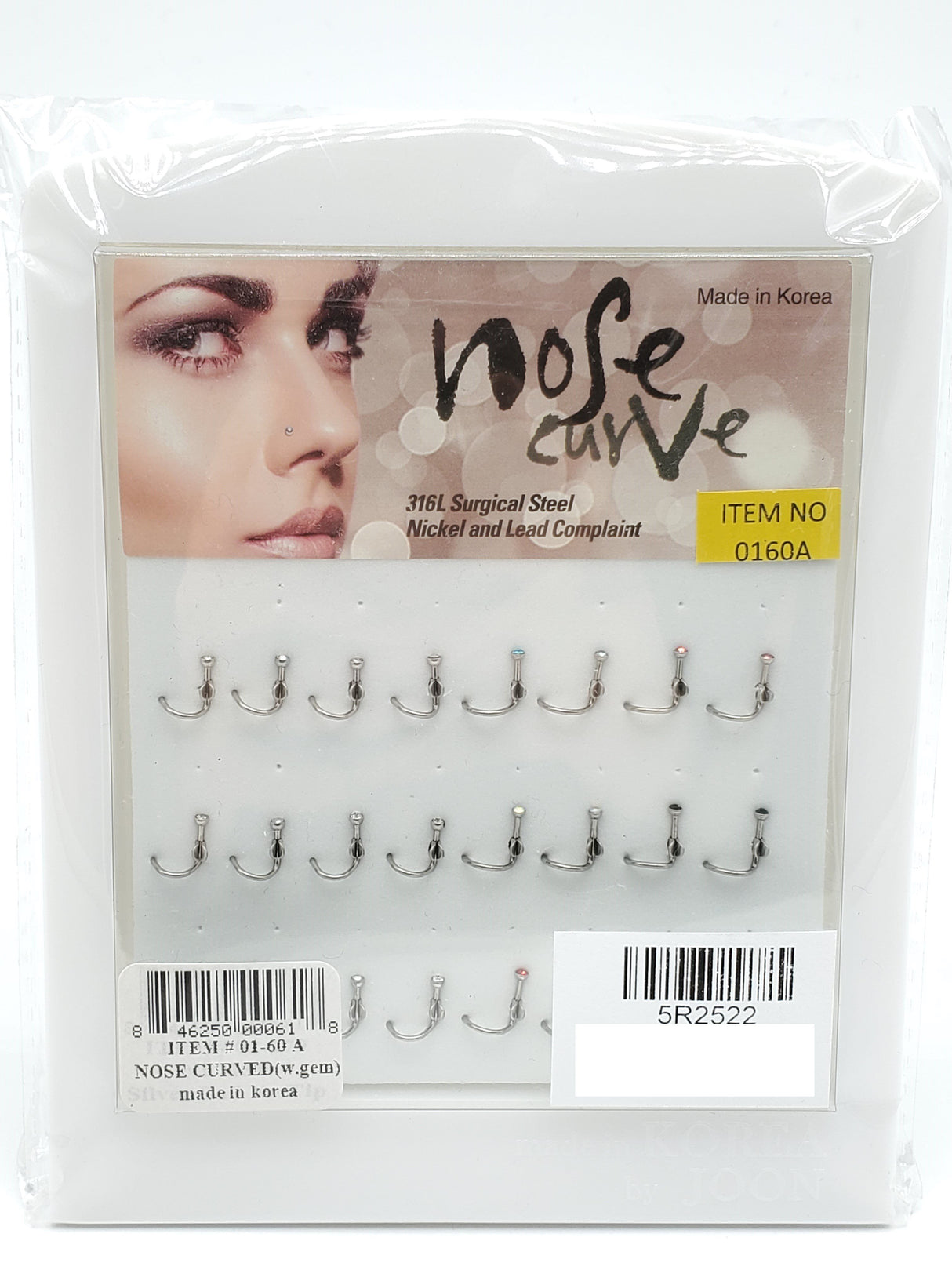 Nose Curve Set/Display #01-60A (24PC)