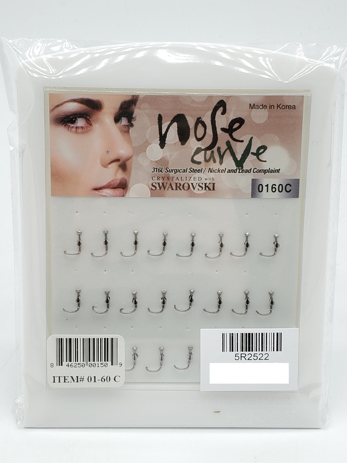 Nose Curve Set/Display #01-60C (24PC)