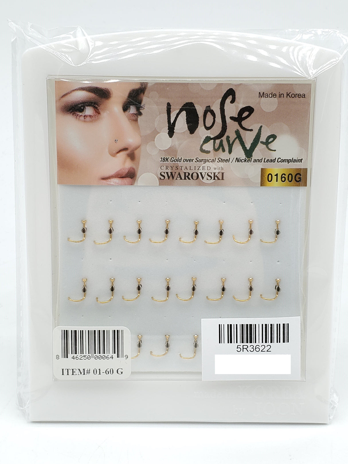 Nose Curve Set/Display #01-60G (24PC)