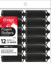 #1062 Annie Medium Foam Roller 12Pc Black (6PC)