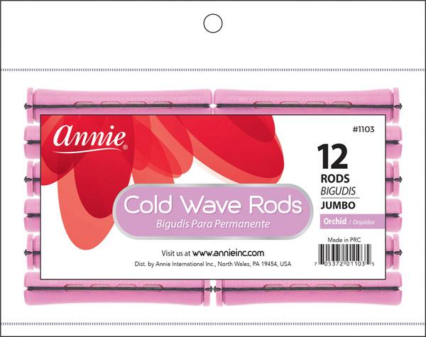 #1103 Annie Jumbo Cold Wave Rods 12Pc Orchid (12PC)