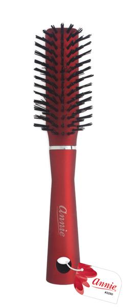 #2250 Annie Salon Styling Brush Nylon Bristles Red (6PC)