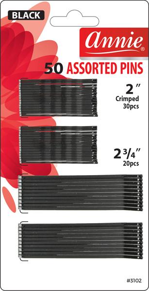 3102 ANNIE ASSORTED PINS 50PC (DZ) -  : Beauty Supply, Fashion,  and Jewelry Wholesale Distributor