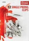 #3169 Annie 12Pc Single Prong Clips (12PC)