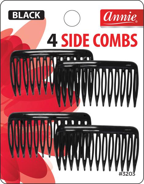 #3203 Annie 4Pc Side Comb Small (12PC)