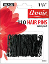 #3312 Annie 110Pc Hair Pins Black 1 3/4" (12PC)