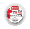 #3324 Annie 100Pc Bob Pins Black 2" (12PC)