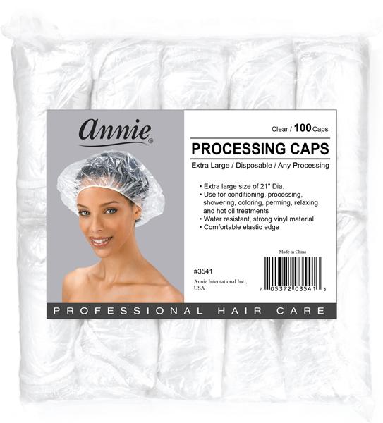#3541 Annie Processing Caps XL 100Ct Clear (PC)