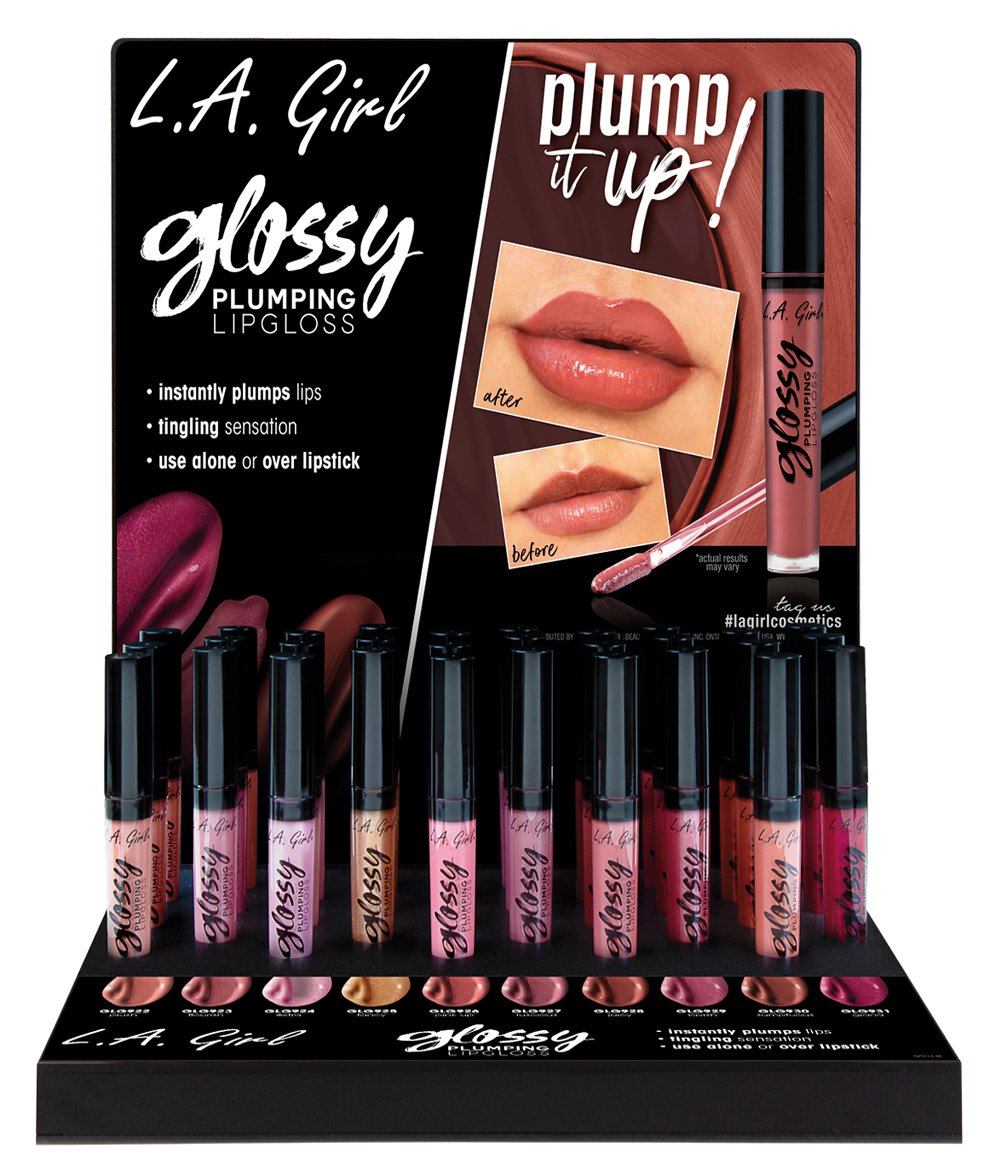 LA Girl Glossy Plumping Lipgloss Set #GPD343 (30PC)