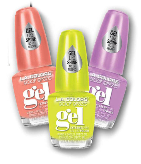 LA Colors Creamy Neon Gel Polish Set #CLAC445 (24 PC)