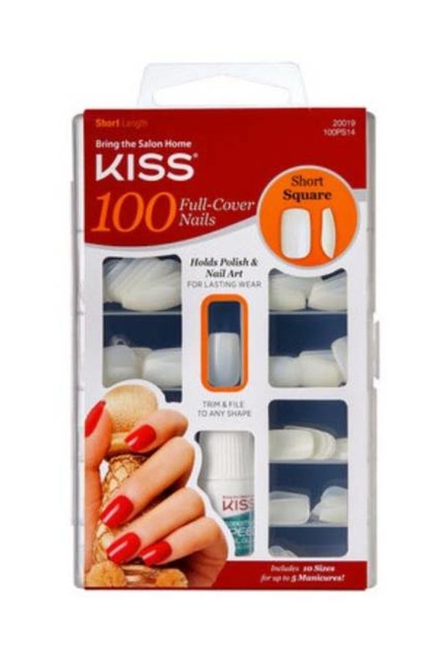 KISS 100 Nails - Short Square #100PS14 (PC)