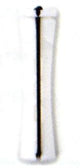 #1110 Annie Cold Wave Rods Short 12Pc White (12PC)