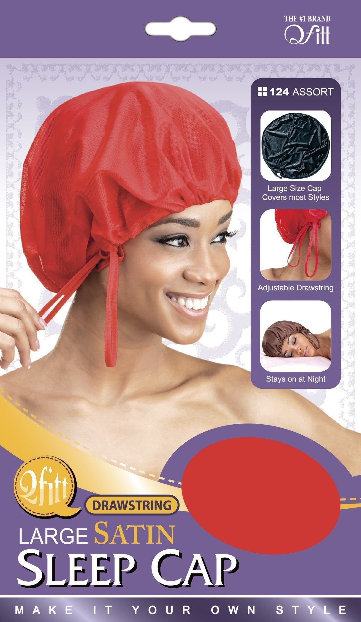 RED by Kiss Silky Satin Durag #HD1-9 (12PC) -  : Beauty Supply,  Fashion, and Jewelry Wholesale Distributor