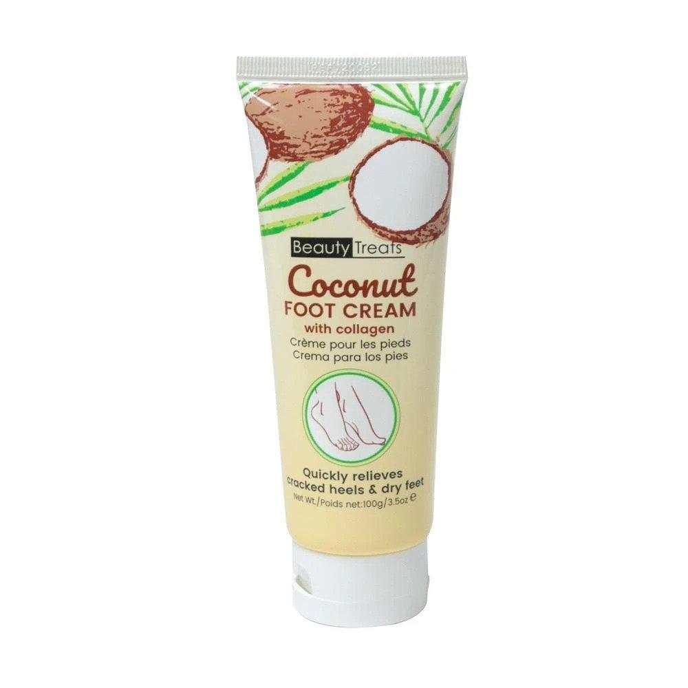 Beauty Treats Coconut Foot Cream with Collagen 3.5oz #126 (12PC)