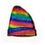 #HT2034 Shiny Striped Rainbow Beanie