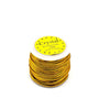 Gold Crystal Braiding Cords 10M #ALI0116G (12PC)