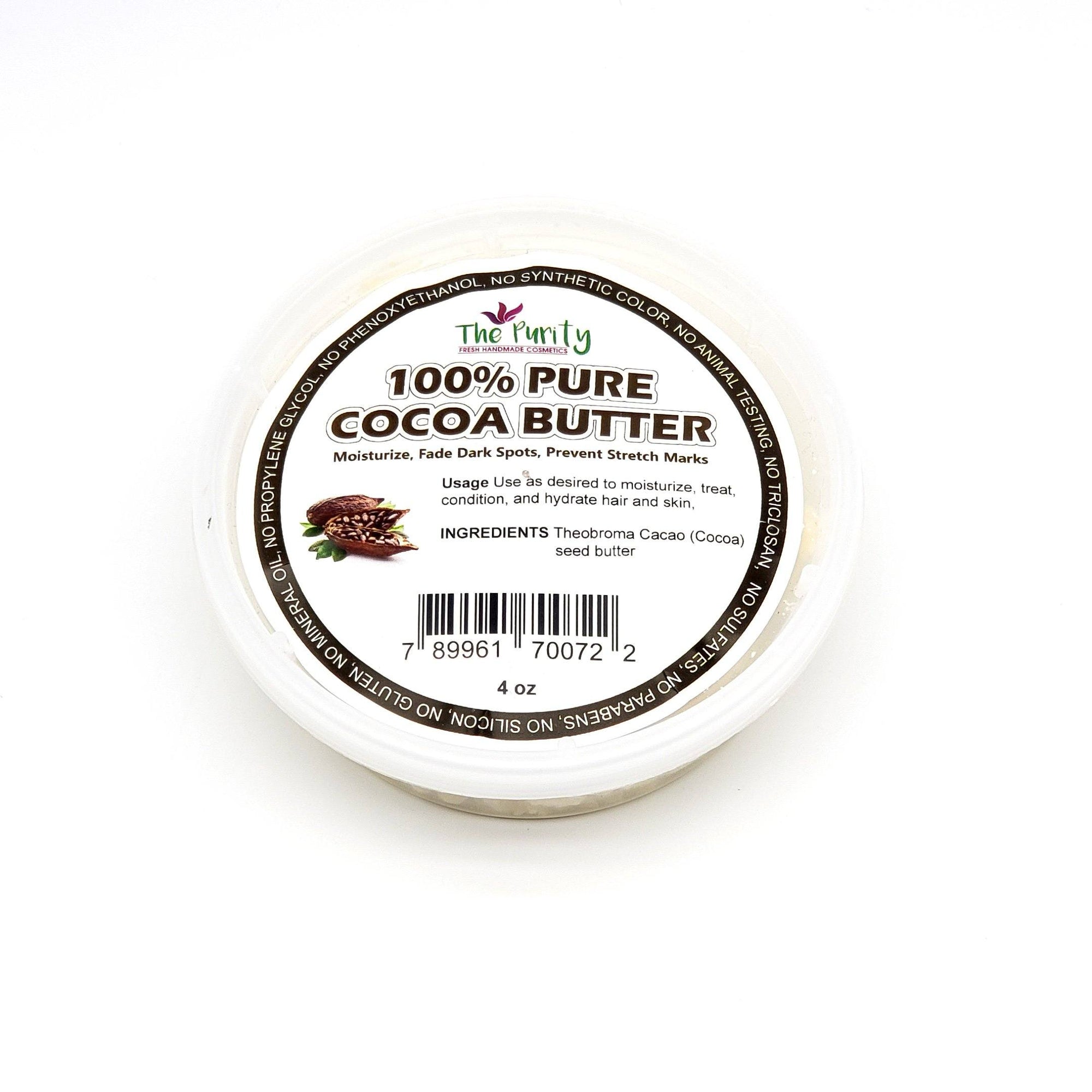 The Purity 100% Pure Cocoa Butter 4oz