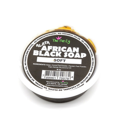 The Purity African Black Soap Soft 8oz (PC)
