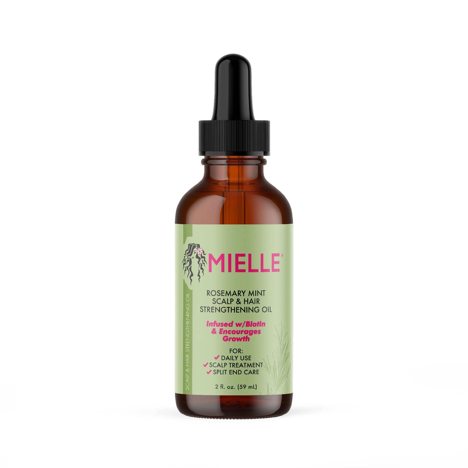 Mielle Rosemary Mint Scalp & Hair Strengthening Oil 2oz (PC)