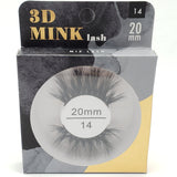 GOLD Miz Lash 3D Mink 20mm/25mm/30mm (4PC)