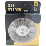 GOLD Miz Lash 3D Mink 20mm/25mm/30mm (4PC)