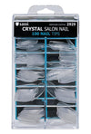 Sassi Crystal 100 Salon Medium Coffin Nail Tip #2929