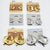 Gold/Silver Dolphin Hoop Earrings #3216-3225-3235 (PC)