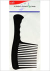 #36212 Eden Black Jumbo Rake Comb (12Pc)