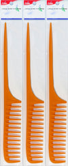 #38111 Eden Large Brown Bone Tail Comb (12Pk)