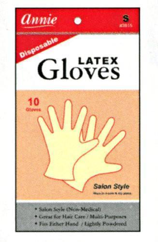 Annie Lightly Powdered Latex Gloves 10Pc (S-Xl) (12Pk)