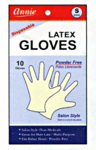 Annie Powder Free Latex Gloves 10Pc (S-Xl) (12Pk)