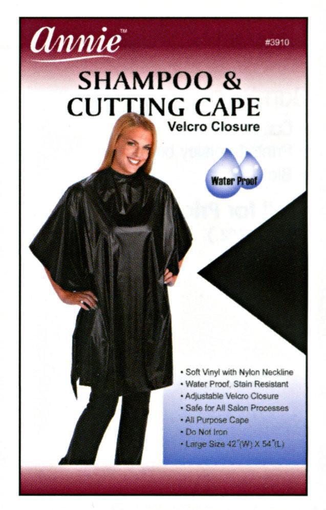 #3910 Annie Shampoo And Cutting Cape Assort (PC)